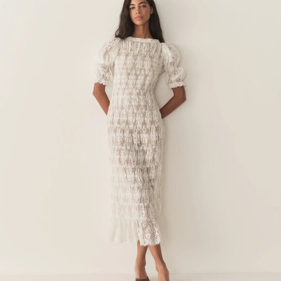 Doen RAQUELLA DRESS -- SALT LACE - Picture 1 of 7